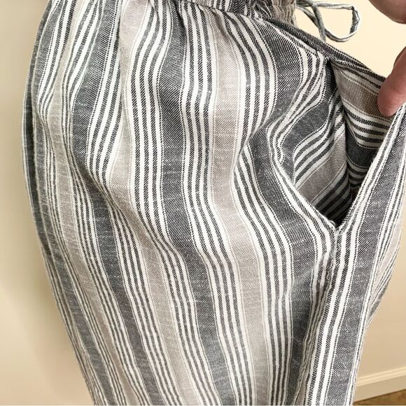 Japna Cotton Striped Shirt Dress Large - Picture 5 of 12